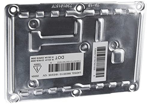 KASturbo HID Xenon Vorschaltgerät Scheinwerfer Steuergerät 4 Pin Kompatibel mit A4 E81 E87 C4 Seat Opel P-assat B6 3D0907391B 8E0907391A LAD5GL