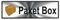Generic Paketbox Aufkleber Symbol (20cm x 6cm Silber) für Ihre Paketbox