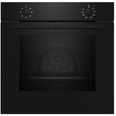NEFF B1DCA0AK0 - Forno da incasso N30, 60 x 60 cm, CircoTherm, riscaldamento rapido, sicurezza bambini, colore: Nero