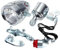 JISADER Set di luci per Bici Dinamo Luci Posteriori con Cablaggio Incluso Parti di Ricambio universali Generatore di attrito Sicuro Accessori per Biciclette, Stile a