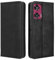 GOKEN Funda para Motorola Edge 50 Fusion Funda, Leather Folio Carcasa con Billetera, Magnética Premium PU/TPU Cuero FILP Case Cover con Soporte/Tapa Tarjetas (Negro)