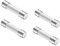 W10138793 - Fusible de línea de cerámica para microondas, 20 A, 250 voltios, compatible con Whirlpool W10422951 AP4308182, 14211054, 1450877, 4393146, 4393308 (paquete de 4)