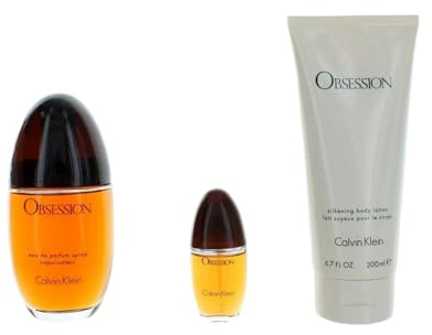 AEJ Calvin Klein Obsession 3.3 EDP 3-teiliges Set für Damen