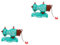 BELLIFFY 2 Pièces Machine à Coudre u Disque u de Disque u Trousseau de Disque USB b clés USB clé USB clé-USB Machines à Coudre tu conduis u Disque Dessin animé Plastique Green