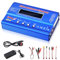 Lipo Battery Charger - 6A 80W Balance Charger Discharger with Power Adapter and XT60 Charging Cable, Digital Charger for LiPo Li-ion NiCd Pb NiMH LiFe Battery