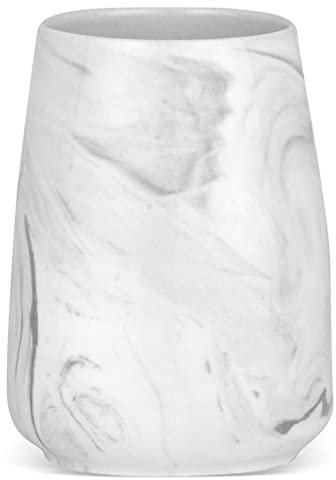 Kleine Wolke 5854901852 Zahnputzbecher Marble, Anthrazit