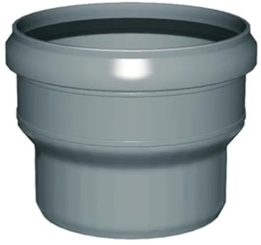 Raccordo di passaggio PP-PVC 110/90mm per tubi di scarico