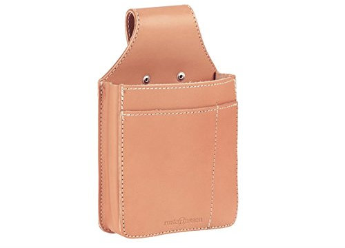 Kellnertasche aus Sattelleder Kellnerholster Kellnerhalfter Farbe Natur