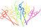 Crazy Straws for Kids - 12 Pk Silly Straws Plastic Reusable Funny Curly Twisty for Party Toddlers Children & Adults