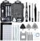 124 en 1 Kit de Tournevis de Précision Magnétique Tournevis Professionnel Kit d'outils de Réparation pour Téléphone Portable,Tablette Ordinateur