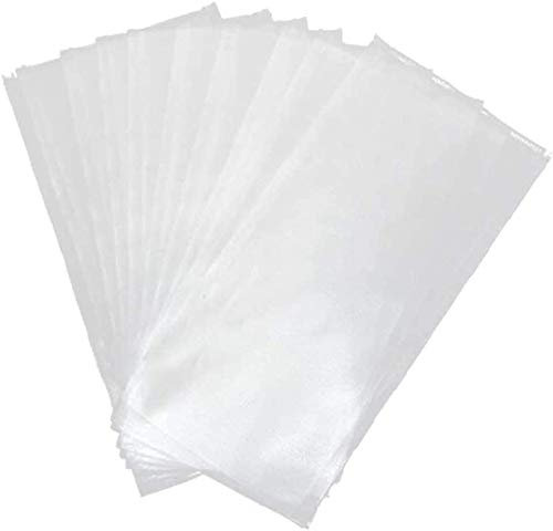 Namvo 100pcs Karpfen Angeltaschen, PVA, wasserlöslich, Solid Bait, Boilie Rig und Karpfen Angeln, Angeln Tackle Zubehör (7x10cm)