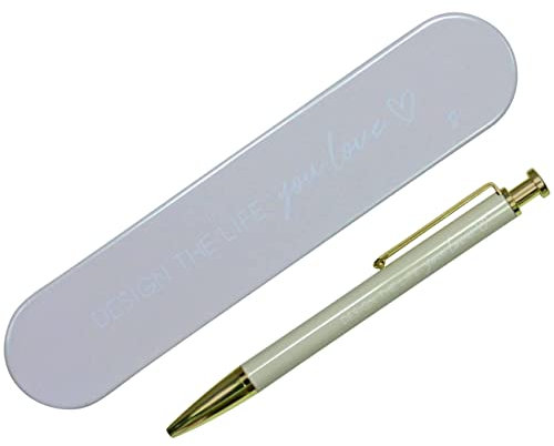 Papierdrachen Hochwertiger Kugelschreiber in Geschenkbox - ideale Geschenkidee zum Uni-Start - Flieder - für Frauen und Männer - mit motivierendem Spruch bedruckt - Set Nr 4