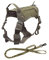 Spring.Rd Tactical Dog Harness Vest with Handle - No-Pull, Adjustable Military Working Dog Vest for Training, Hunting, Hiking & Walking (Navy Green, M)