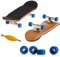 YueWan Mini Fingerboard Professionelle Finger Skateboard Ahornholz DIY Montage Skate Boarding Spielzeug für Kinder