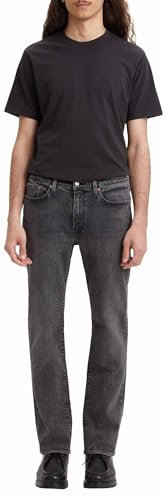 Levi's Herren 514 Straight Jeans, Dark Gray Worn In, 34W / 30L