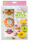 Decora 0255222 Set 4 Tagliapasta Occhio Di Bue Pasqua, In Plastica, Il Kit Ideale per Creare Decorazioni in Pasta di Zucchero o di Gomma, Made in Italy, Design originale. Confezione da 4 pezzi.