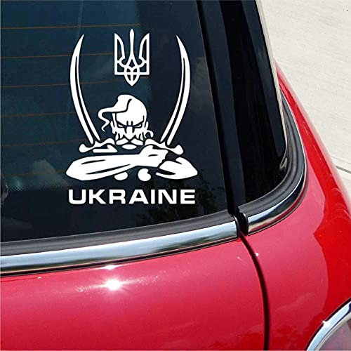 myrockshirt Ukraine Logo Säbelrasseln 20 cmSticker Aufkleber Autoaufkleber