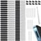 SPOKKI 117 Stück Handy Staubschutz Set, Handy reinigungsset, 10 Staubstecker+96 Handy Staubschutz Net Stickers+10 Inklusive Telefon Port Reinigungsbürste Kompatibel mit iPhone 14 13 12 11 8 7 Pro Max