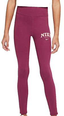 Nike Unisex Kinder Trend Hw Leggings, Rosewood, 146-152 EU