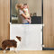 Retractable Stair Gate for Baby & Dogs, 140 x 83cm (55x33in), Extra Wide Safety Gate with Lock - Ideal for Large Openings & Pets