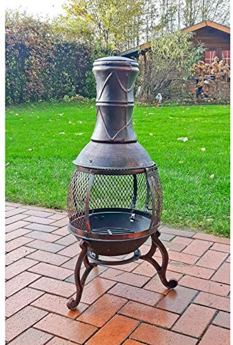 Terrassenofen Terrassenkamin Feuerschale Feuerkorb Gartenkamin Terrassenfeuer