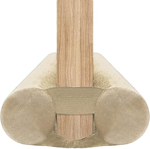 BKSAI Butoir de Porte pour Portes de 73,7 à 88,9 cm sans adhésif, Boudin de Porte pour Bas de Porte, réduit Le Bruit et Le Bruit (Beige)