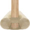 BKSAI Butoir de Porte pour Portes de 73,7 à 88,9 cm sans adhésif, Boudin de Porte pour Bas de Porte, réduit Le Bruit et Le Bruit (Beige)