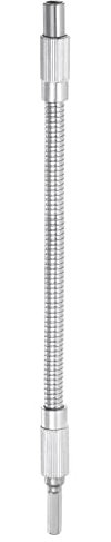 sourcing map 1/4 Sechskant Schaft Flexibel Verlängerung Bit Welle 250mm Weich Schraubenzieher Bits