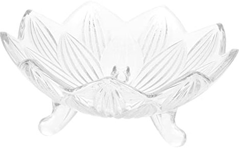 Cabilock Plateau De Fruits Transparent Avec Motif Fleuris Support Rétro Pour Bonbons Et Snacks Pour Événements Et Banquets