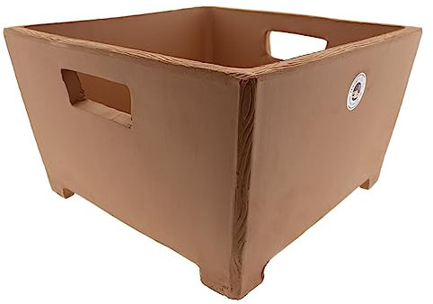 CERÁMICA ESPAÑA | Macetas de Barro Rojo | Macetas Decorativas | Macetas de cerámica | Macetas Exterior | Maceta Interior | Maceta espuerta - Modelo J04 | 31x31x18 cm