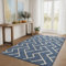 Biscpro Indoor Door Mats,90x150cm Door Mat Non Slip Backing,Dirt Trapper Mat Absorbent Non-Slip Doormat for Entrance,Inside,Kitchen,Front Back Door,Pets and Garden-Blue