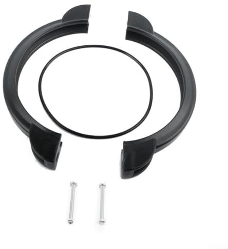 HEBEOT 11380 Abrazadera de bomba de filtro de plástico para bombas de filtro de arena de piscina para 12 pulgadas 14 pulgadas con junta tórica y tornillos