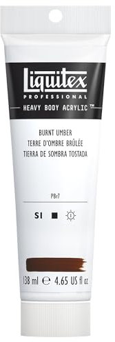 Liquitex Professional Acrylique Heavy Body 138ml Terre Ombre Brulée Row