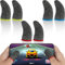 JEYORZY 3 paires Doigtier de Jeu Mobile, gants anti-transpiration, Bout de Doigts de Jeu Doigtiers Gamer Respirants pour Écran Tactile, Protection Doigt Main, Anti-Transpiration pour Gaming