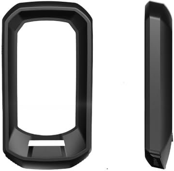 Voikoli Hülle Kompatibel mit Garmin Edge 1050 GPS Mobilteil Navigationssystem Weiche Silikon Schutzhülle Case (Schwarz)