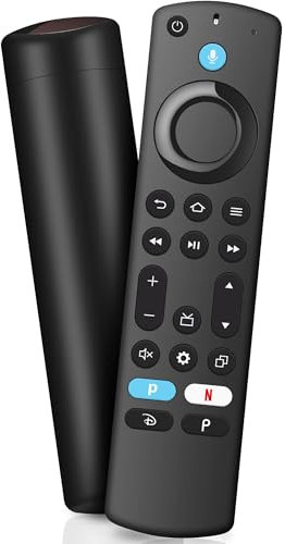 Voice Remote Control for Fire AMZ Smart TV Cube, TV Stick/Lite/4K/4K Max and Compatible with All Insignia-Toshiba-Pioneer AMZ Fires Smart TVs