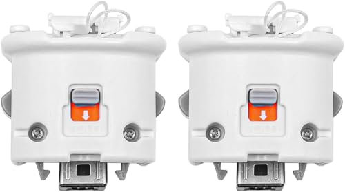 ZISONIX 2PCS Motion Plus Adaptateur Accélérateur Poignée Capteur Adaptateur Externe pour Wii Télécommande