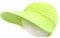 Generisch Chapeau de paille fille 3 ans chapeau de plage large bord pliable avec trou pour queue de cheval, chapeau de soleil d'été pour le sport chapeau de soleil large, vert, taille unique