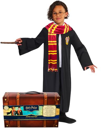 Rubies Official Warner Brothers Harry Potter Case Gift Set, Fancy Dress Up Accessory, Size 6-9 Years Halloween