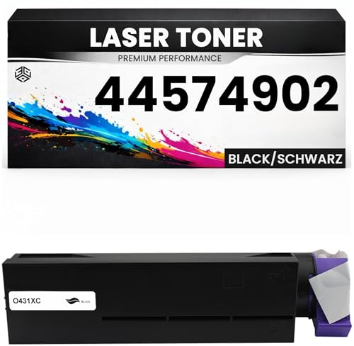 Toner 44574902 für Oki kompatibel Schwarz hochwertige Premium Alternative Okidata B431D/431DN/431dn+ MB471W/491/491+LP/491dn MFP B431DN