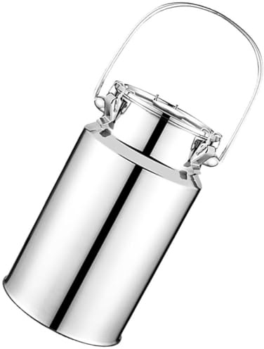 Lechera Acero Inoxidable 3/5/10/15 Litros 304 jarra de transporte de acero inoxidable Cubo para Vino/Recipiente para lácteos/bidón de Leche/Jarra con Tapa Sell,A-15L