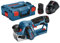 Bosch Professional 12V System Cordless Planer GHO 12V-20 (incl. 1x Quick charger GAL 1230 CV, 2 x planer blade, 2 x battery GBA 12V 3.0 Ah, Quick charger GAL 12V-40, L-BOXX 136)