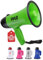 Pyle Megaphon mit Sirene, Signalhorn – Siren Megaphone – Mini Megafon Kinder & Erwachsene 20W, Faltbare Megaphone mit Sirene & Mikrofon, Lautstärke Einstellbar & Batteriebetrieben Reichweite: 550m