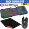 Pack Gaming Clavier + Souris + Tapis compatible PS4 - TOP1