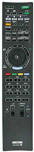 VINABTY RM-ED031 - Mando a Distancia Compatible con Sony Bravia TV kdl-40nx713 kdl-46nx713 kdl-55nx813 kdl-40nx703 kdl-46nx703 kdl-40nx803 kdl-52nx803 KDL-60NX815 kdl-60nx810