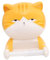 Novelty Cat Toilet Roll Holder Wall Mounted Toilet Tissue Paper Dispenser Holder Children's Bathroom Decor, Gray