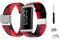BrynnShop Armbänder Für Fitbit Charge 4/ 3 Armband Nylon Sport Strap Geflochten Elastisch Mesh Damen/Herren Ersatzband mit Verschluss Uhrenarmband Kompatibel (1)