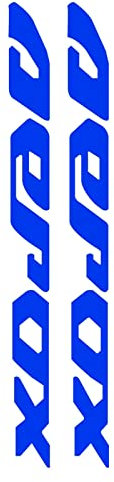 STATUZ Motorrad Aufkleber Wasserdichter Aufkleber Aerox 155 2022 Zubehör Für Yamaha Aerox 125 Aerox155 Aerox125 2017 2018 2019 2020 2021 Schmücken (Color : Blue)
