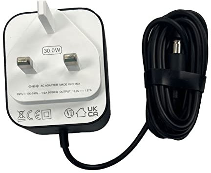 BolAAzuL 30W Power Supply Charger Replacement for Alexa Echo (4th Gen), Echo Show (2nd Gen), Echo Show 15, Echo Show 10, Echo Show 8, 18V 1.67A Echo Power Adapter Cable