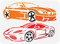 FINGERINSPIRE Sportwagen Schablone 21x29.7 cm Wiederverwendbare Roadster Malschablone DIY Kunst Klassisches Auto Muster Dekorationsvorlage Rennschablone Zum Malen Auf Holz Wand Und Möbel